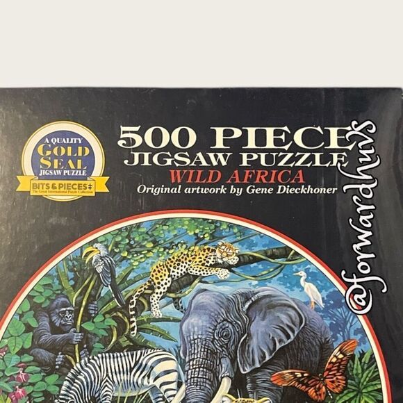 500 Pc Gold Seal Wild Africa Jigsaw Puzzle - Picture 3 of 10